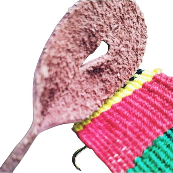 Suspenders Rastafarian Style Red Green Yellow Black Bobo Ashanti Reggae Braces - Picture 5 of 8